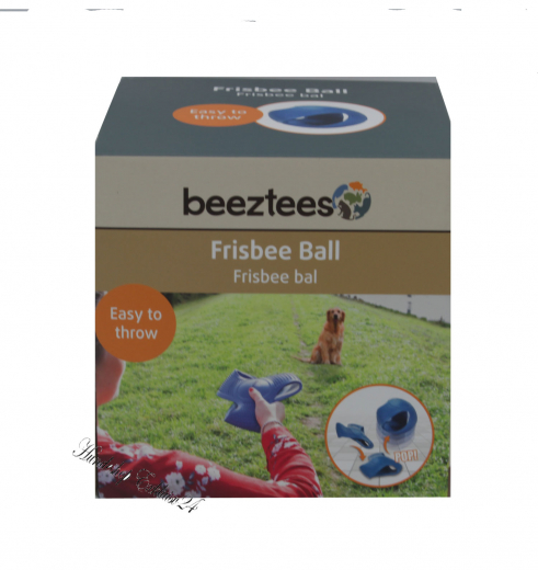 Ball und Frisbee in einem für mittelgroße bis große Hunde.