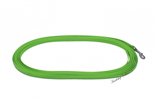 BioThane Schleppleine für große Hunde, Apfelgrün 19mm