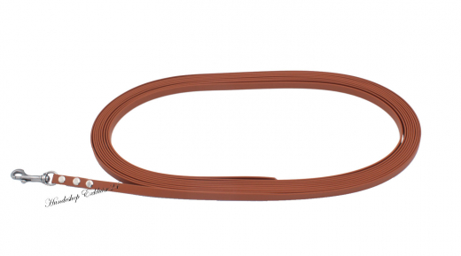 BioThane Schleppleine für große Hunde, Hellbraun