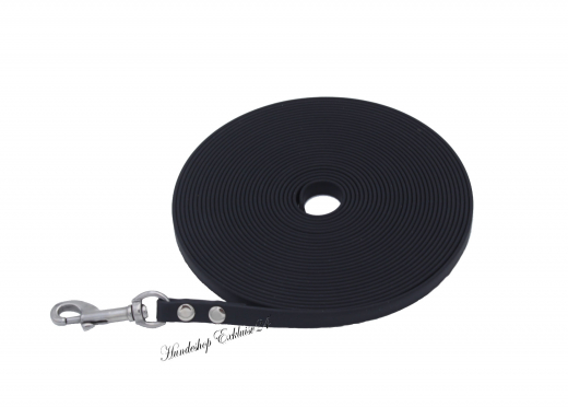 BioThane Schleppleine für kleine Hunde, schwarz