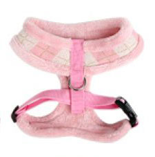 Puppia, Hunde, Softgeschirr, Argyle Mode, rosa