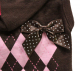Hundeshirt Pinkaholic Argyle Hood