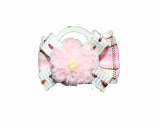 Hunde Haarschleife elegant rosa