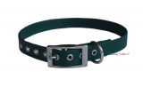 BioThane Halsband dunkelgrün