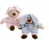 Plüschspielzeug Teddy mit Kaputze